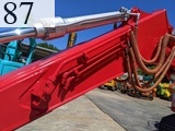 中古建設機械 中古 日立建機 HITACHI 解体機 ロングフロント・ハイリフト ZX135USK-6