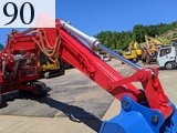 中古建設機械 中古 日立建機 HITACHI 解体機 ロングフロント・ハイリフト ZX135USK-6