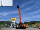 中古建設機械 中古 日立建機 HITACHI 解体機 ロングフロント・ハイリフト ZX225USRLCK-5B