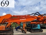 中古建設機械 中古 日立建機 HITACHI 解体機 ロングフロント・ハイリフト ZX225USRLCK-5B