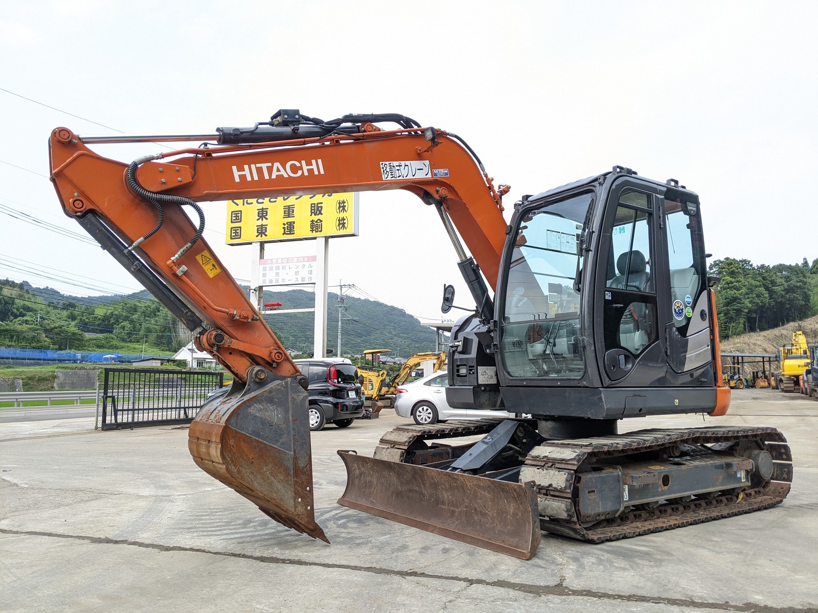 Used Construction Machine Used HITACHI HITACHI Excavator 0.2-0.3m3 ZX75US-5B