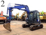 中古建設機械 中古 日立建機 HITACHI 解体機 ロングフロント・ハイリフト ZX75USK-5B