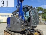 中古建設機械 中古 日立建機 HITACHI 解体機 ロングフロント・ハイリフト ZX75USK-5B