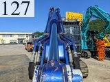 中古建設機械 中古 日立建機 HITACHI 解体機 ロングフロント・ハイリフト ZX75USK-5B