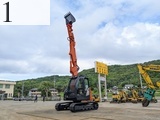 中古建設機械 中古 日立建機 HITACHI 解体機 ロングフロント・ハイリフト ZX75USK-5B