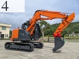 中古建設機械 中古 日立建機 HITACHI 解体機 ロングフロント・ハイリフト ZX75USK-5B