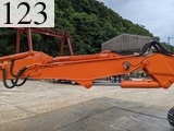 中古建設機械 中古 日立建機 HITACHI 解体機 ロングフロント・ハイリフト ZX75USK-5B