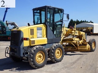 中古建設機械 中古 コマツ KOMATSU モーターグレーダー アーティキュレート式 GD405A-3