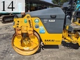 中古建設機械 中古 酒井重工業 SAKAI ローラー 舗装用振動ローラー TW504