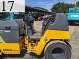 中古建設機械 中古 酒井重工業 SAKAI ローラー 舗装用振動ローラー TW504