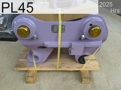 Used Construction Machine Used OKADA AIYON A-Lock / Quick coupler / Quick hitch Mechanical type PL45 #4D40455P, 2025Year -Hours