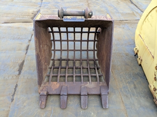 Used Construction Machine Used MVA Bucket Standard bucket SH135X-SKELETON-BUCKET Photos