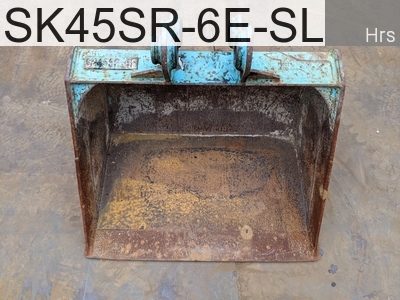 Used Construction Machine Used KOBELCO Bucket Slope bucket SK45SR-6E-SLOPE-BUCKET #641271, -Year -Hours