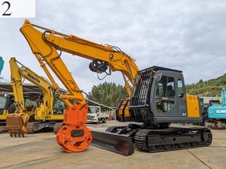 中古建設機械 中古 加藤製作所 KATO 林業機械 グラップル・ウインチ・排土板 HD513MRV