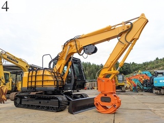 中古建設機械 中古 加藤製作所 KATO 林業機械 グラップル・ウインチ・排土板 HD513MRV