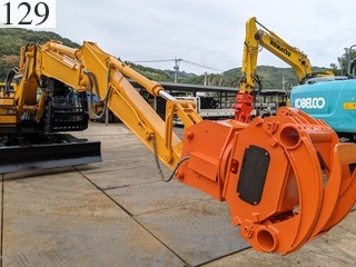 中古建設機械 中古 加藤製作所 KATO 林業機械 グラップル・ウインチ・排土板 HD513MRV