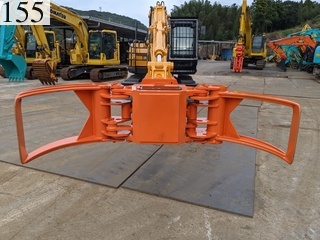 中古建設機械 中古 加藤製作所 KATO 林業機械 グラップル・ウインチ・排土板 HD513MRV