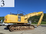 中古建設機械 中古 コマツ KOMATSU 解体機 ロングフロント・ハイリフト PC210LC-10