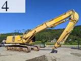 中古建設機械 中古 コマツ KOMATSU 解体機 ロングフロント・ハイリフト PC210LC-10