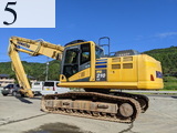中古建設機械 中古 コマツ KOMATSU 解体機 ロングフロント・ハイリフト PC210LC-10