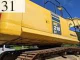 中古建設機械 中古 コマツ KOMATSU 解体機 ロングフロント・ハイリフト PC210LC-10