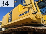 中古建設機械 中古 コマツ KOMATSU 解体機 ロングフロント・ハイリフト PC210LC-10