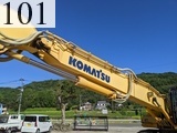 中古建設機械 中古 コマツ KOMATSU 解体機 ロングフロント・ハイリフト PC210LC-10