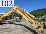 中古建設機械 中古 コマツ KOMATSU 解体機 ロングフロント・ハイリフト PC210LC-10