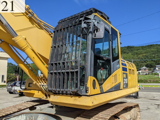 中古建設機械 中古 コマツ KOMATSU 解体機 ロングフロント・ハイリフト PC210LC-10