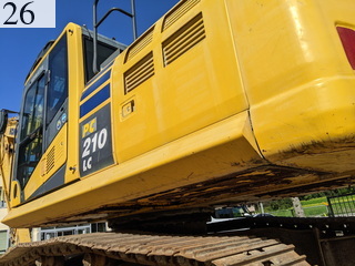 中古建設機械 中古 コマツ KOMATSU 解体機 ロングフロント・ハイリフト PC210LC-10
