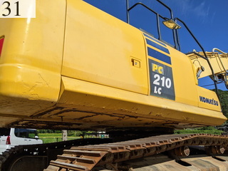中古建設機械 中古 コマツ KOMATSU 解体機 ロングフロント・ハイリフト PC210LC-10