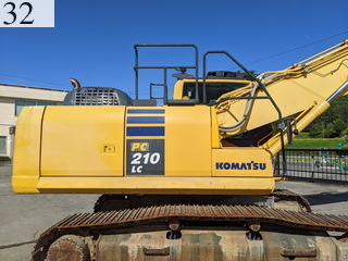 中古建設機械 中古 コマツ KOMATSU 解体機 ロングフロント・ハイリフト PC210LC-10