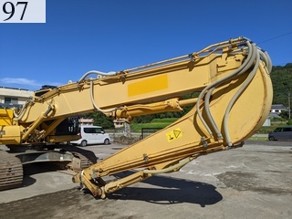 中古建設機械 中古 コマツ KOMATSU 解体機 ロングフロント・ハイリフト PC210LC-10