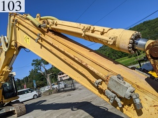 中古建設機械 中古 コマツ KOMATSU 解体機 ロングフロント・ハイリフト PC210LC-10