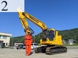 中古建設機械 中古 コマツ KOMATSU マテリアルハンドリング機 グラップル仕様 PC228US-11