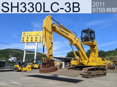 中古建設機械 中古 住友建機 マテリアルハンドリング機 マグネット仕様 SH330LC-3B #LM6262, 2011年式 9788時間