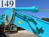 中古建設機械 中古   解体機 ロングフロント・ハイリフト SK210DLC-9