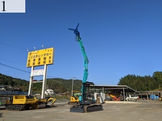 中古建設機械 中古 コベルコ建機 KOBELCO 解体機 ミニモク SK30UR-5