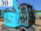 中古建設機械 中古 コベルコ建機 KOBELCO 解体機 ロングフロント・ハイリフト SK75SRD-3E