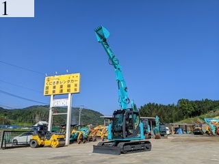 中古建設機械 中古 コベルコ建機 KOBELCO 解体機 ロングフロント・ハイリフト SK75SRD-3E