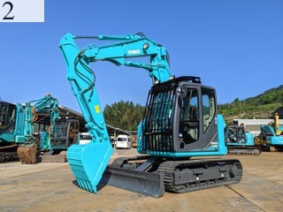 中古建設機械 中古 コベルコ建機 KOBELCO 解体機 ロングフロント・ハイリフト SK75SRD-3E
