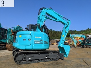 中古建設機械 中古 コベルコ建機 KOBELCO 解体機 ロングフロント・ハイリフト SK75SRD-3E