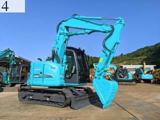 中古建設機械 中古 コベルコ建機 KOBELCO 解体機 ロングフロント・ハイリフト SK75SRD-3E