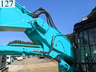 中古建設機械 中古 コベルコ建機 KOBELCO 解体機 ロングフロント・ハイリフト SK75SRD-3E