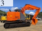 中古建設機械 中古 日立建機 HITACHI 解体機 ロングフロント・ハイリフト ZX135USK-5B
