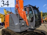 中古建設機械 中古 日立建機 HITACHI 解体機 ロングフロント・ハイリフト ZX135USK-5B