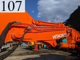 中古建設機械 中古 日立建機 HITACHI 解体機 ロングフロント・ハイリフト ZX135USK-5B