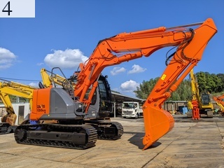 中古建設機械 中古 日立建機 HITACHI 解体機 ロングフロント・ハイリフト ZX135USK-5B