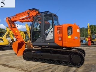 中古建設機械 中古 日立建機 HITACHI 解体機 ロングフロント・ハイリフト ZX135USK-5B