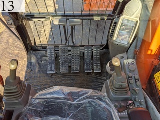 中古建設機械 中古 日立建機 HITACHI 解体機 ロングフロント・ハイリフト ZX135USK-5B